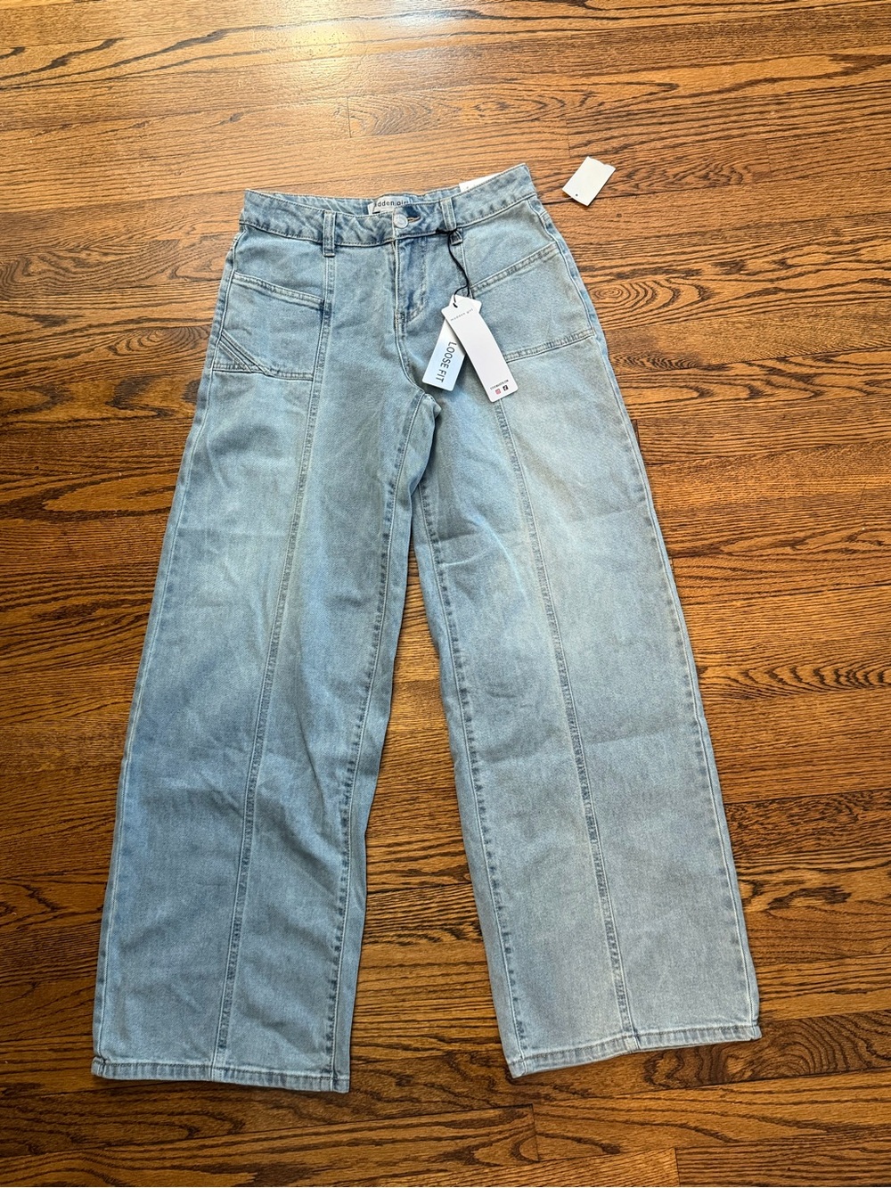 Madden Girl Light Blue Wide Leg Jeans